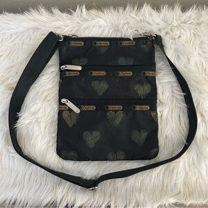 LeSportsac Kasey Crossbody Bag Heart of Gold